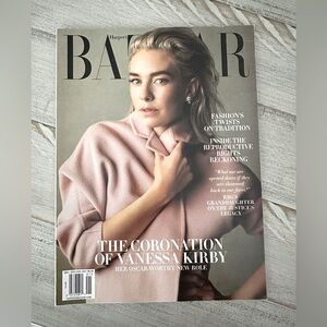 Harper's Bazaar Magazine Dec 2020 / Jan 2021 issue - Vanessa Kirby